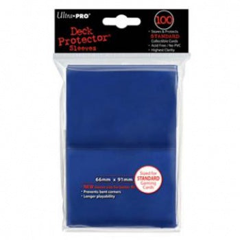 UP - Standard Sleeves - Blue (100 Sleeves) 66mm x 91mm (Standard)