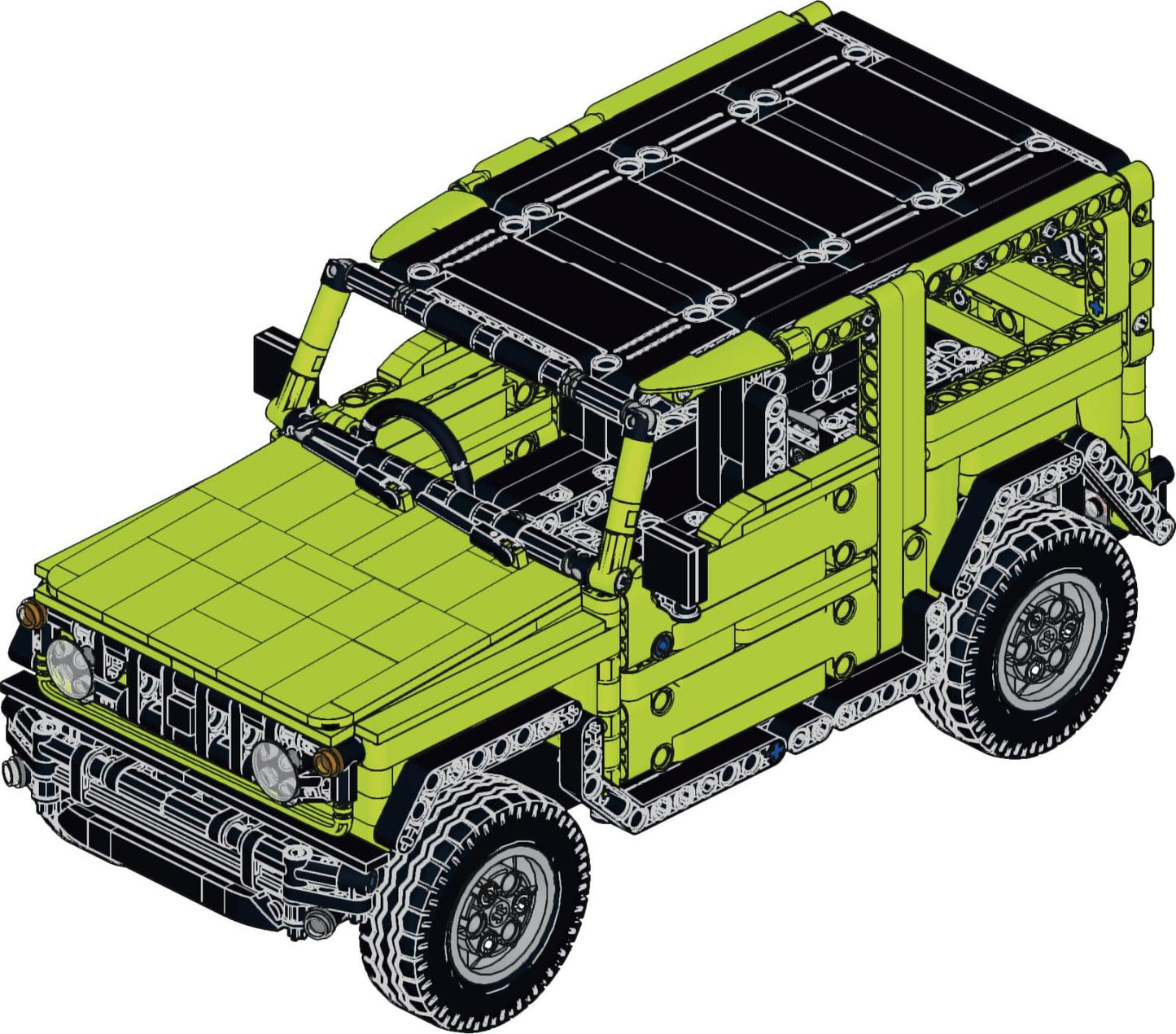 Suzuki Jimny (579 Teile) (neue Version 2025)