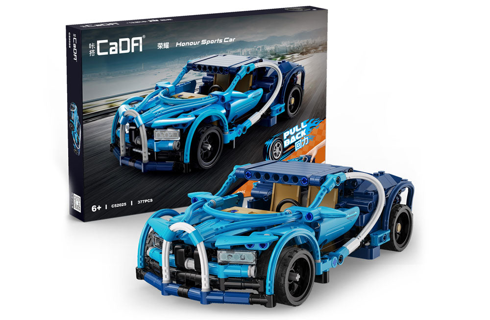 Honour Sports Car Pullback (377 Teile)