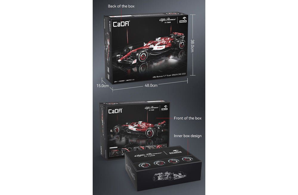 CaDA Alfa Romeo Racing (1868 Teile)