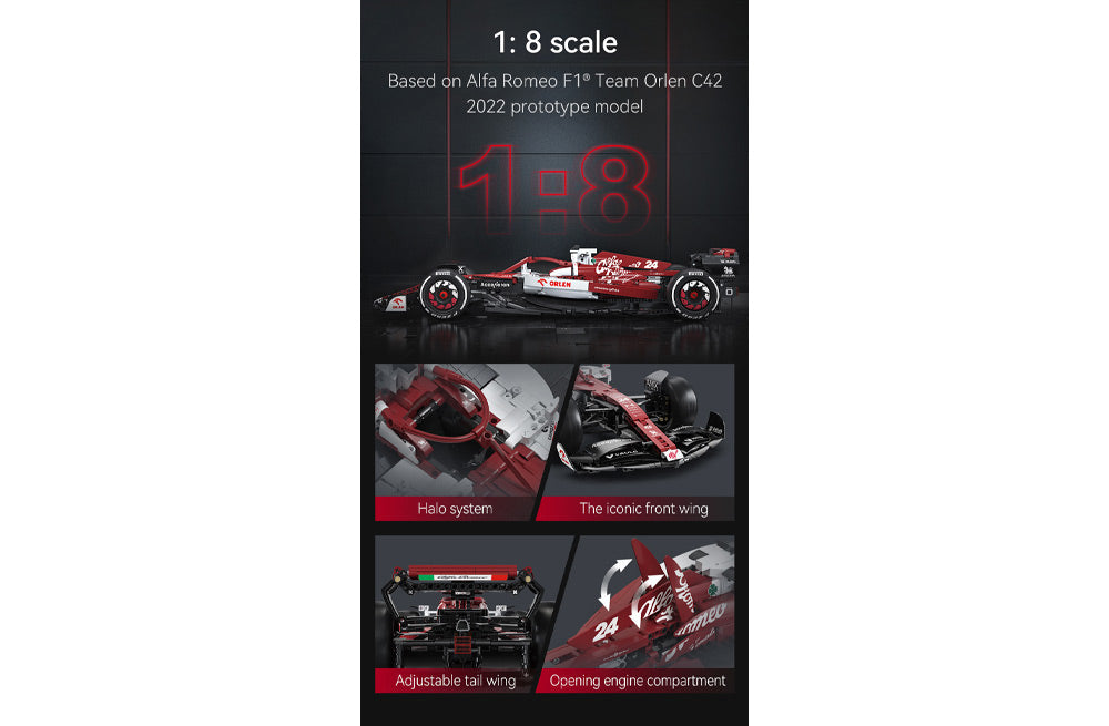 CaDA Alfa Romeo Racing (1868 Teile)