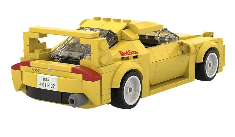 Initial-D Mazda FD35 RX-7 (278 Teile)