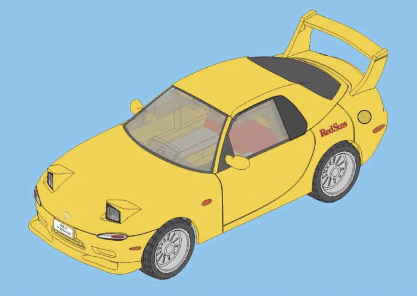 FD35 RX-7 (66 Teile)