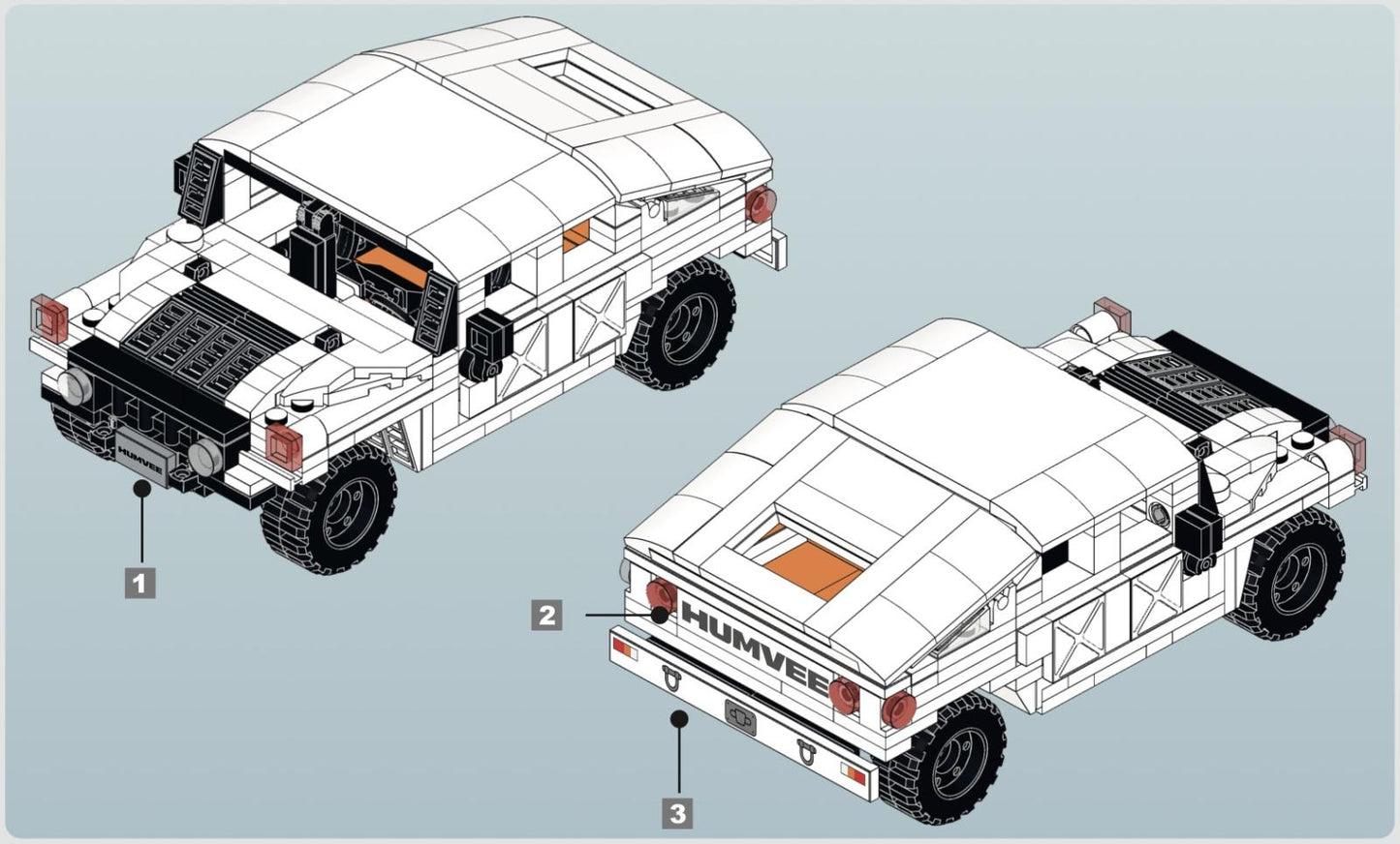 Humvee (328 Teile)