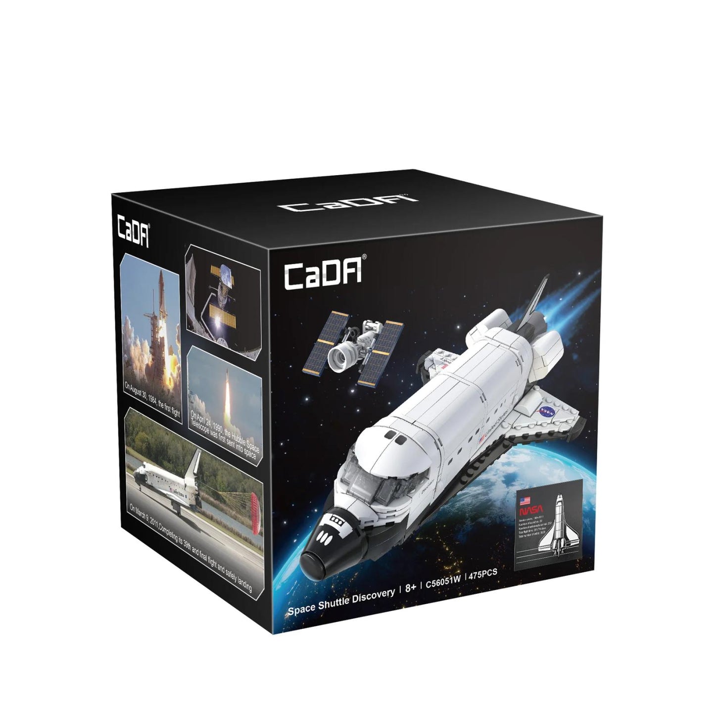 CaDA Space Shuttle Discovery (475 Teile)