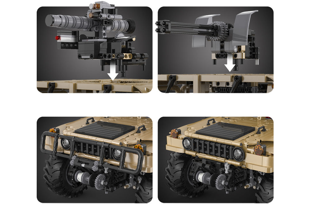 Humvee (3935 Teile) (neue Version 2025)