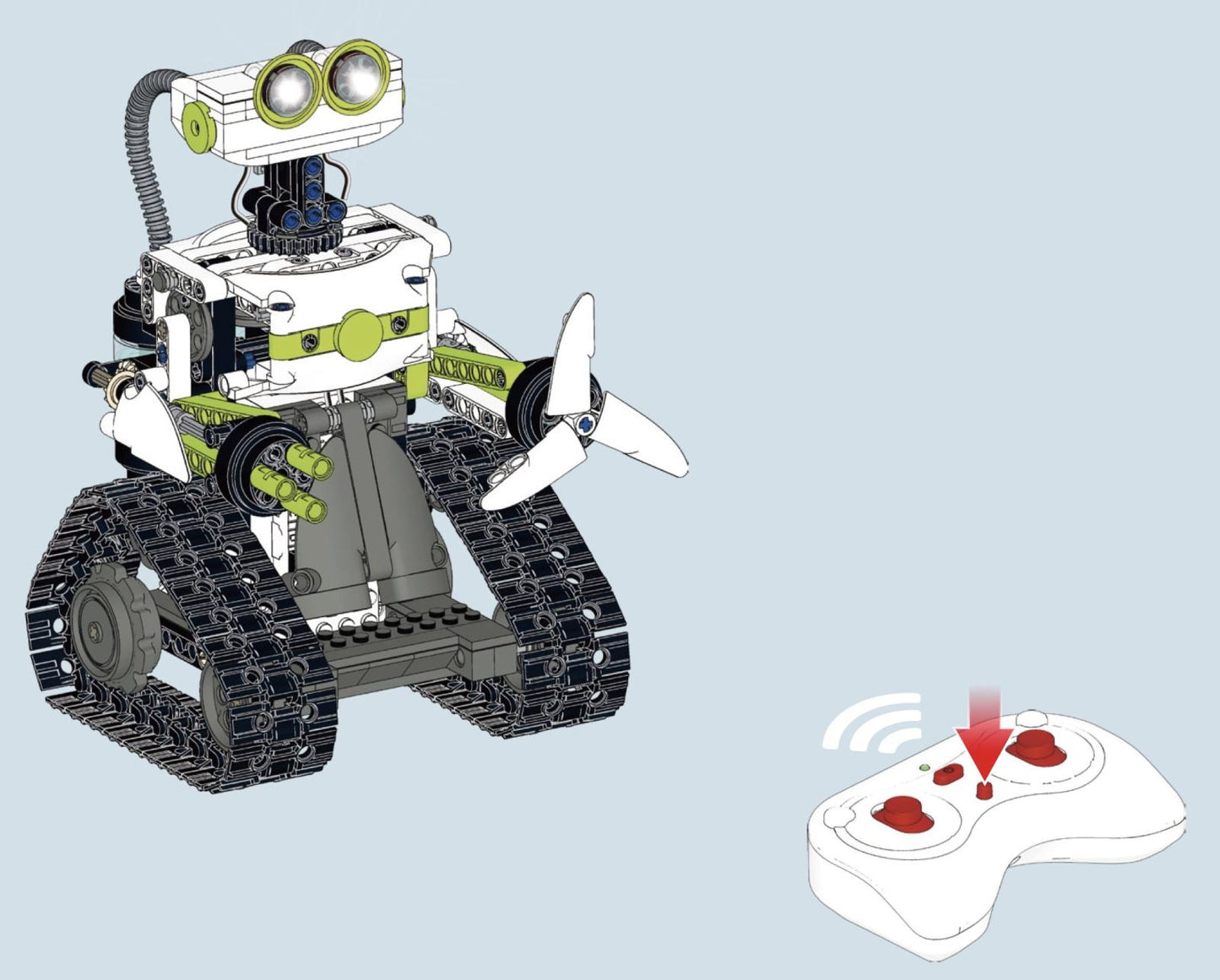 I.Bot Code Robot (434 Teile) (neue Version 2025)