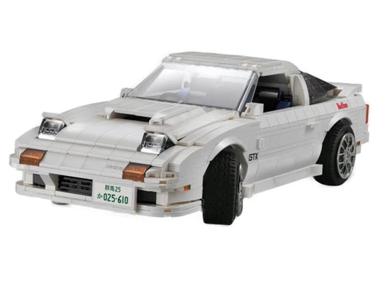 Mazda FC3S RX-7 weiß (1552 Teile) (neue Version 2025)