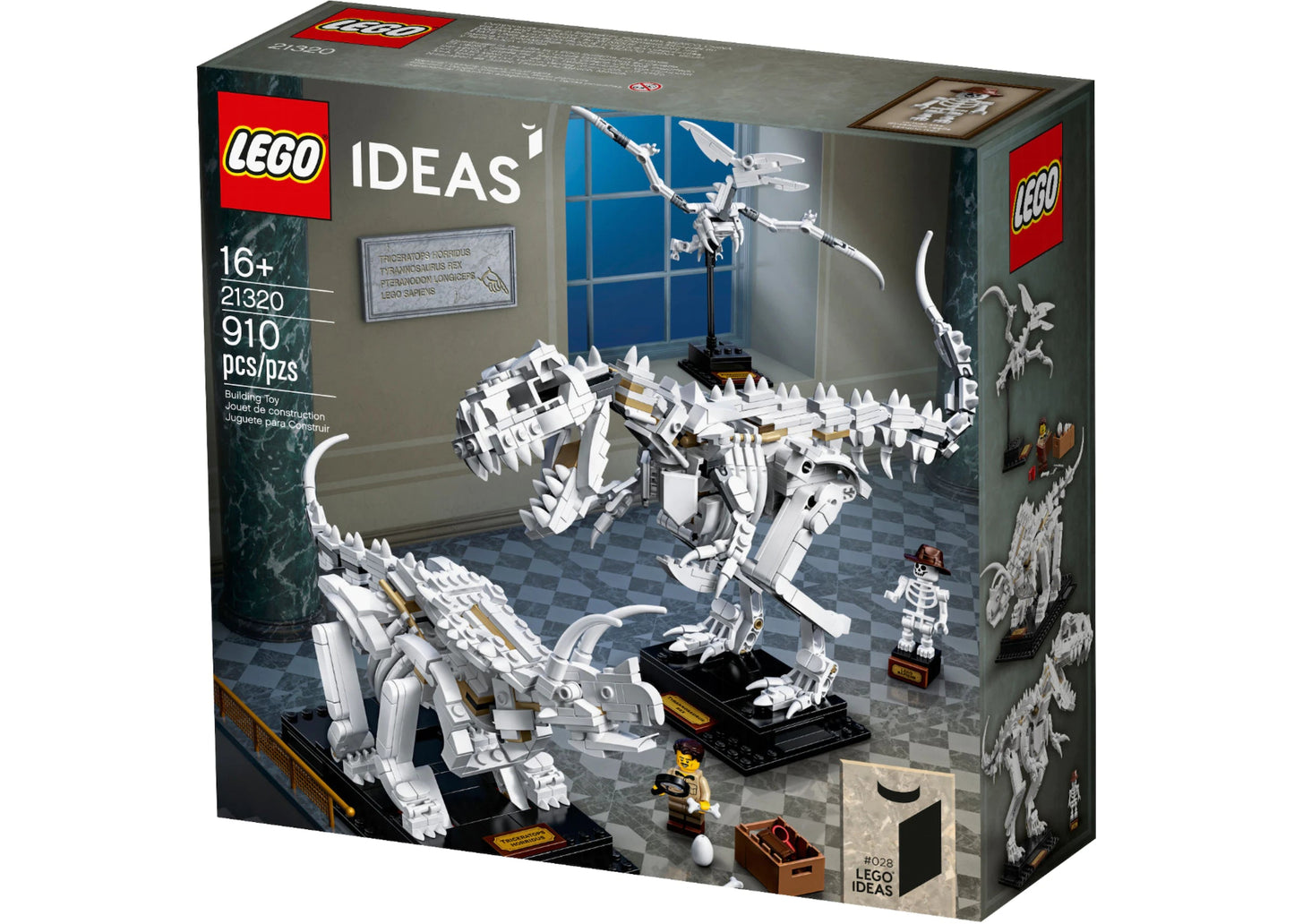 Lego - Ideas - 21320 - Dinosaurier Skelette - B-WARE - OVP Beschädigt